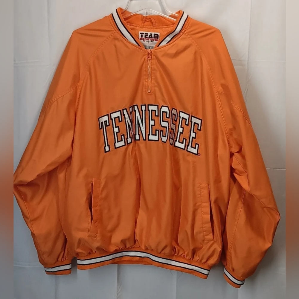 University Of Tennessee Varsity Pullover 1/4 Zip Team Edition Apparel UT Vols L